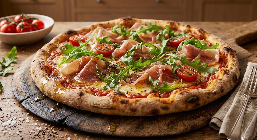 Prosciutto & Arugula Pizza